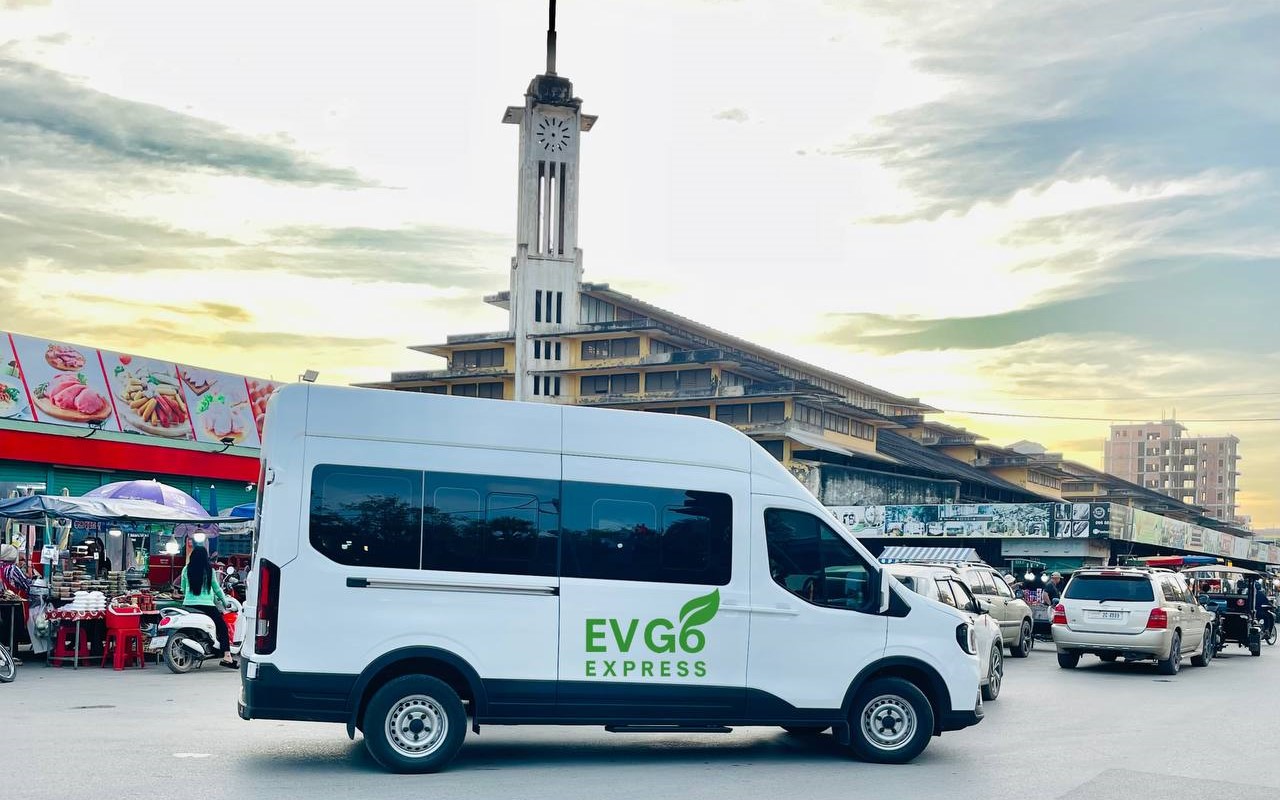 EVGo Express Expands: Electric Vans Now Connect Siem Reap to Battambang